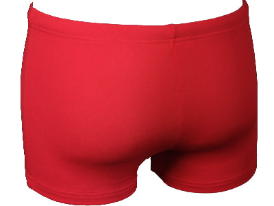 Maillot de bain homme natation - PMR Short 27 cm Rouge - Nouveau Coloris