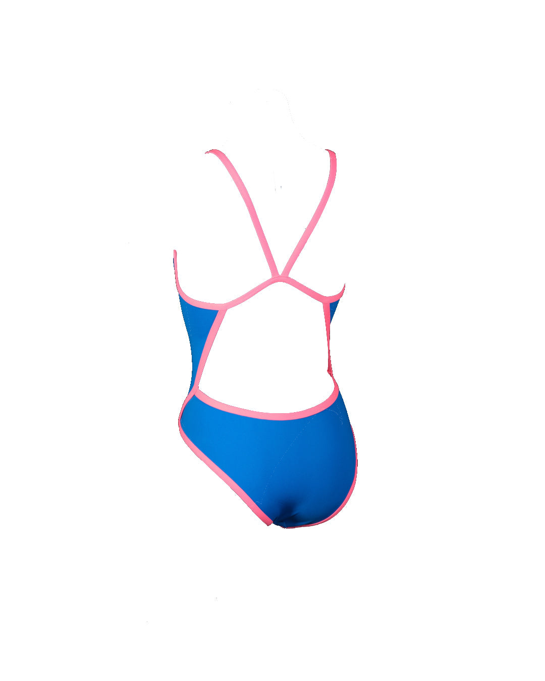 Maillot de bain femme 1 pièce natation - PMR Classic Turquoise / Rose Fluo - Nouveau Coloris