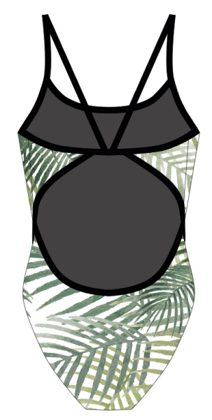 Maillot de bain femme 1 pièce - PMR Thin Strap - Palmera