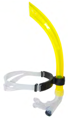 Tuba de natation – tuba frontal JUNIOR PMR-Jaune