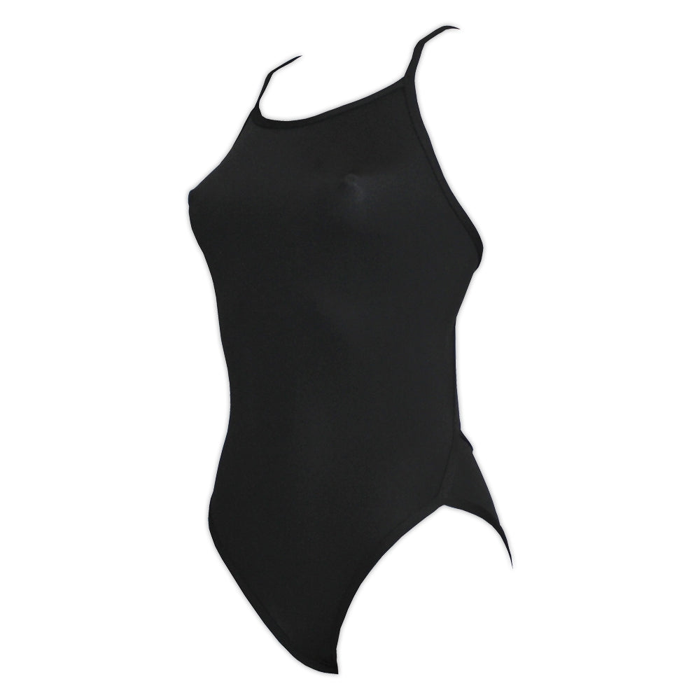 Maillot de bain femme 1 pièce - PMR Classic synchro - Noir - 3.4