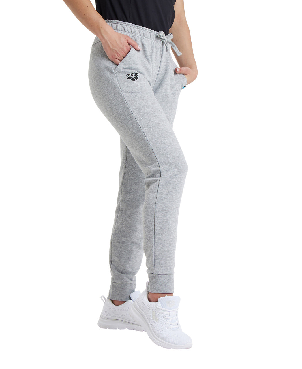 Pantalon De Jogging Femme Arena - Polaire Douce - Taille Réglable Cordon - Poches Latérales - Sport Et Loisirs