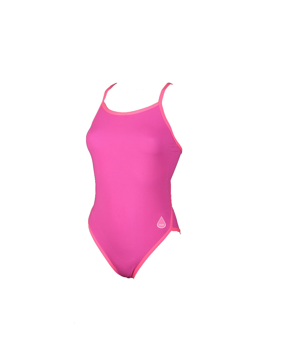 Maillot de bain femme 1 pièce natation - PMR Classic Fuchsia / Rose Fluo - Nouveau Coloris