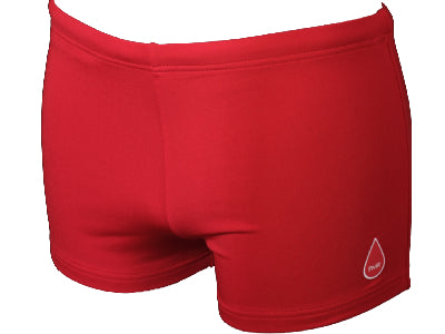 Maillot de bain homme natation - PMR Short 27 cm Rouge - Nouveau Coloris