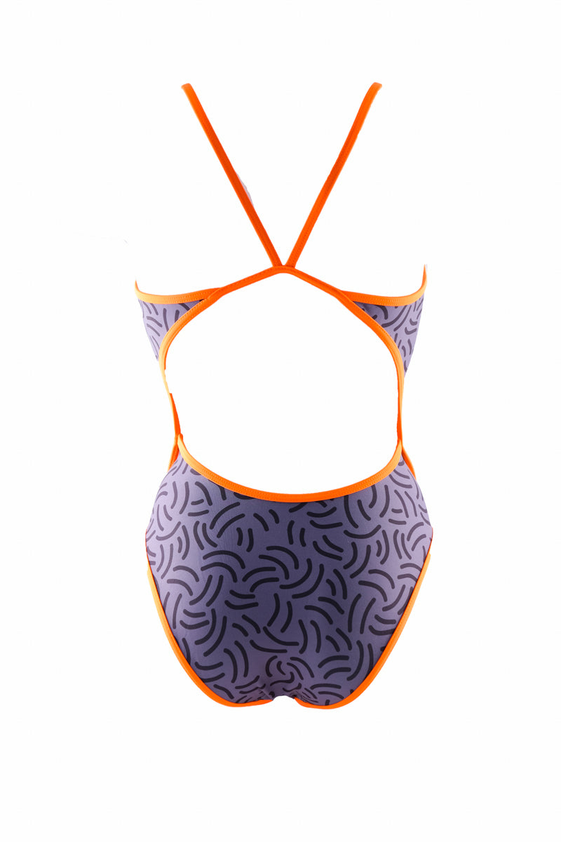 TYR - Maillot de bain de natation femme une piece Solids cutoutfit