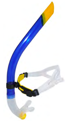 Tuba de natation – tuba frontal SENIOR PMR-Bleu