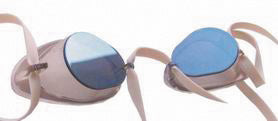 Les lunettes de natation effet miroir Legacy Sans latex